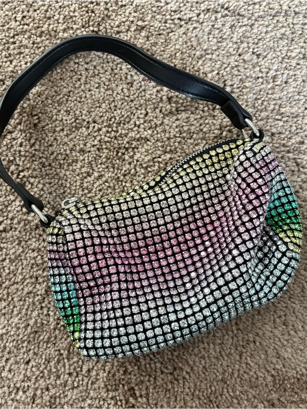 BCBGeneration Multicolor Crystal Bag